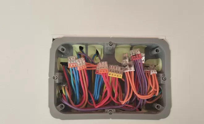 Boite de dérivation encastrée 